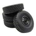 thumbnail image 3 of Yotijar 8 Pieces RC Wheel Tire Tyres for WPL C14 C14K C24 C24K K DIY Upgrade, 3 of 8