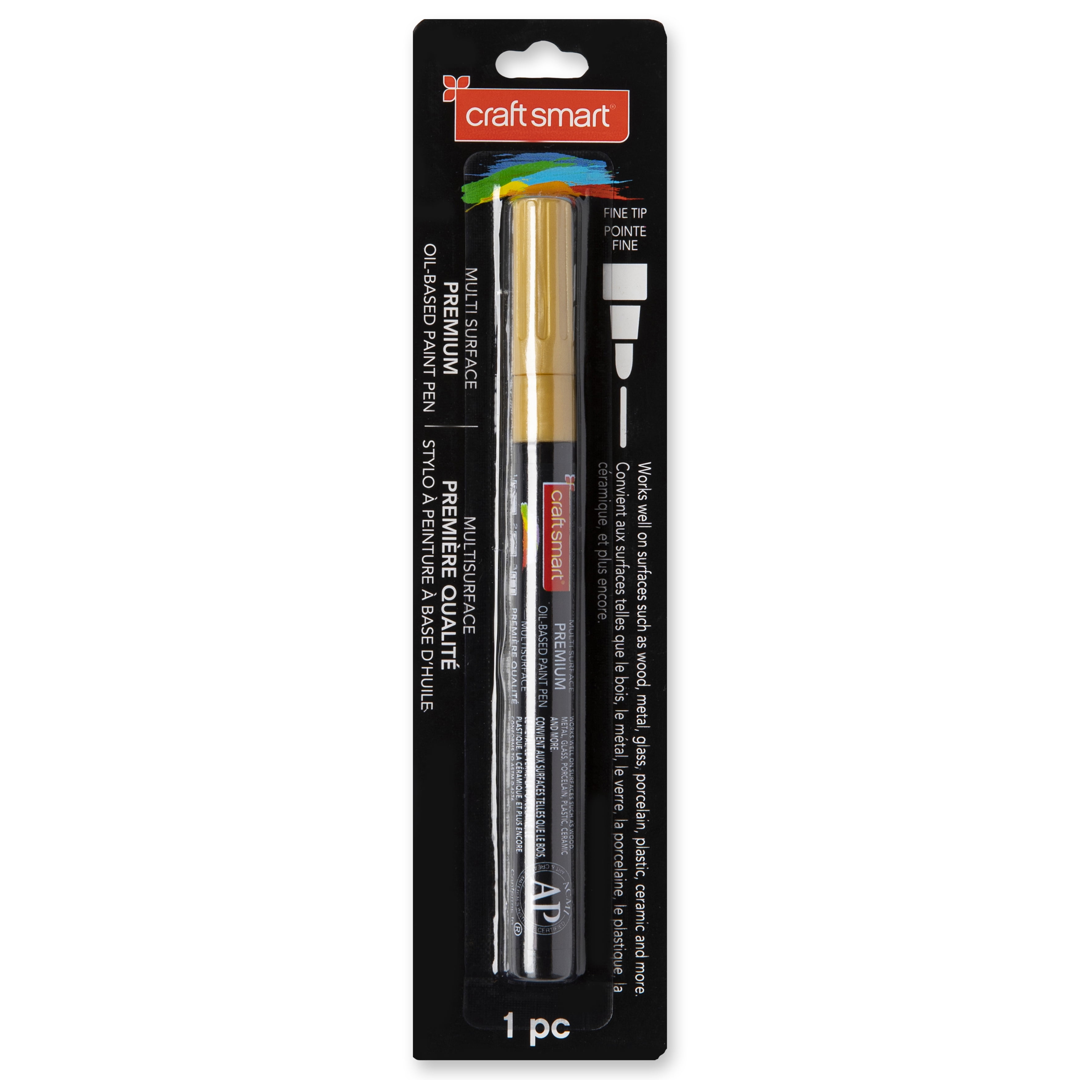 12 Pack: Extra Fine Tip Multi-Surface Premium Paint Pen by Craft Smart