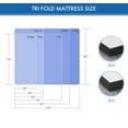 thumbnail image 6 of 3''Tri-fold mattress Memory Foam Mattress, Single Size Mattress, 6 of 8