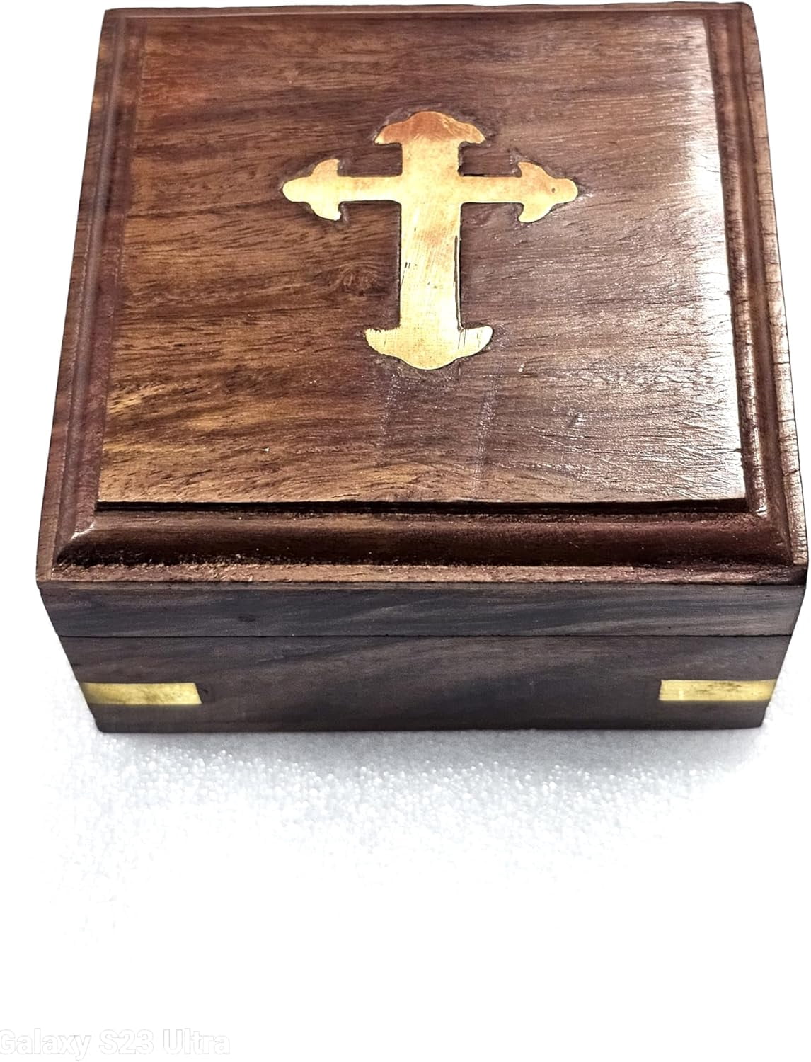 Vintage Brass Compass with Engraved Quote – “Go Confidently in The Direction of Your Dreams” – Nautical Compass with Chain & Rosewood Box – Graduation, Retirement Gift for Him or Her