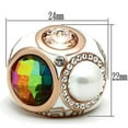 thumbnail image 2 of Brass Ring Synthetic Multi GL248 for Women Style Rose, 2 of 4