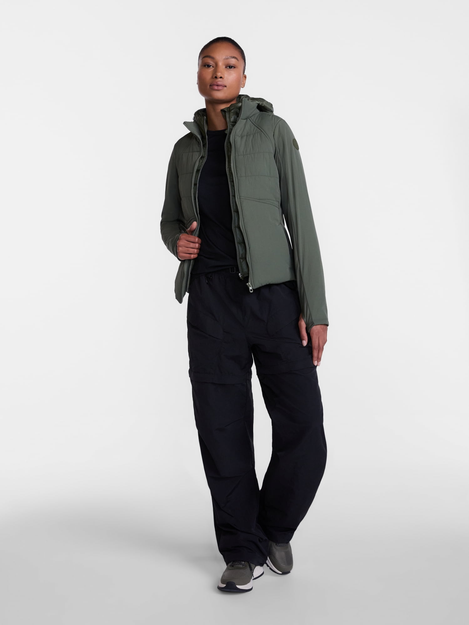 Ozark Trail Women's and Women's Plus Hybrid Jacket, Sizes XS-3X