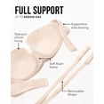 thumbnail image 4 of Smart & Sexy Women's Full Support Light Lined Strapless Bra, 4 of 5