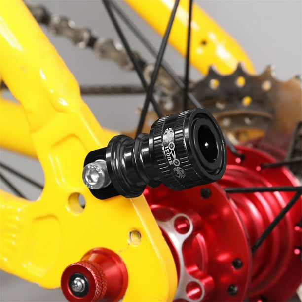 Pedal plegable de 2 piezas para bicicleta hebilla de liberación rápida Ehuebsd adaptador de fijación de marco de bicicleta portátil accesorios de ciclismo