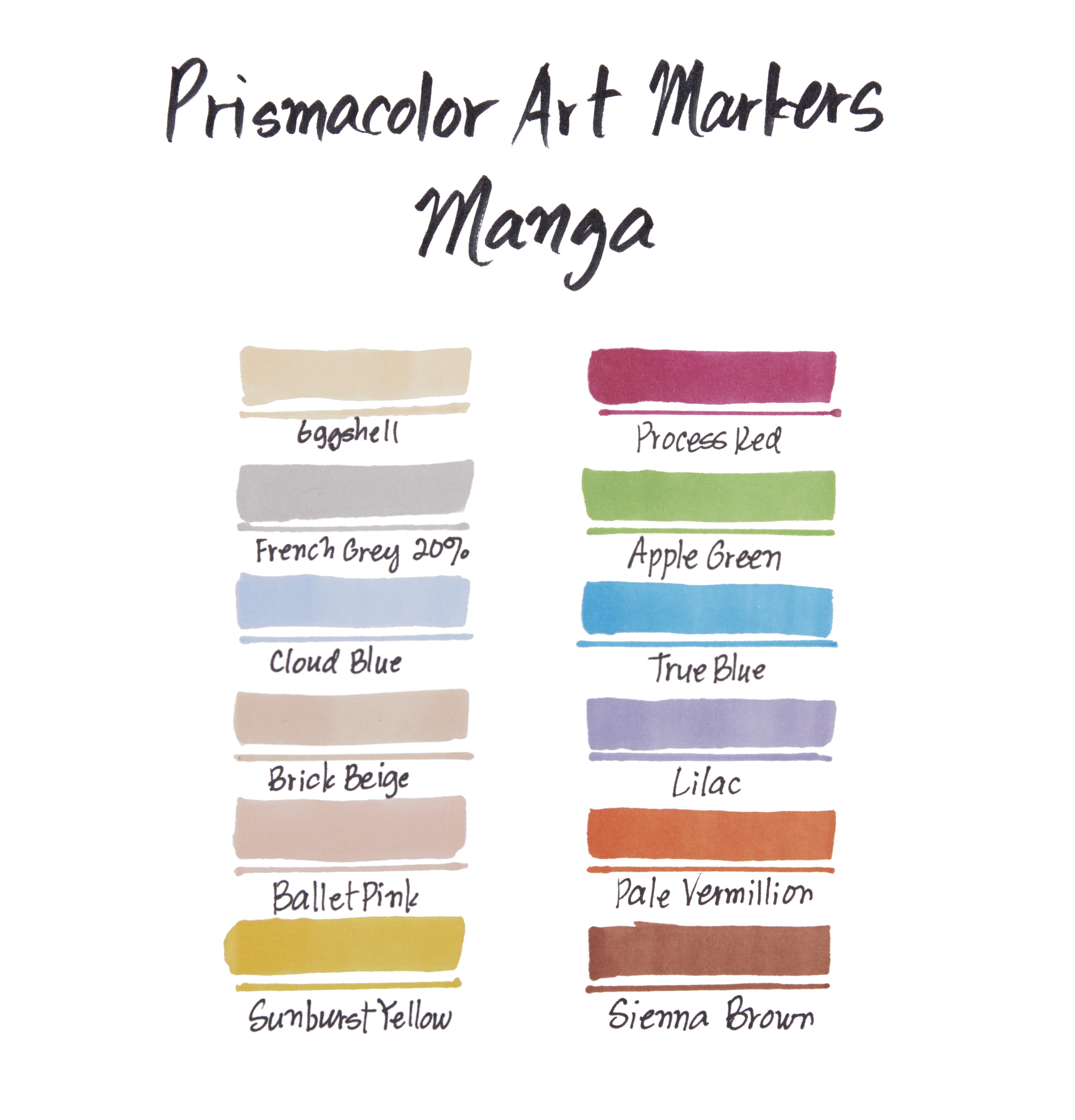 Prismacolor 24190 Premier Double-Ended Art Markers, Fine and Chisel Tip,  6-Count