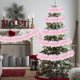 thumbnail image 5 of Cinta decorativa navideña | Tiras de lana arcoíris pastel de 2 metros | Diseño de Luz Dorada | Decoración navideña versátil | Boda en la Mesa de la Puerta de la Fiesta | Pack de 2, 5 of 6