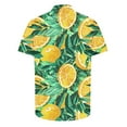 thumbnail image 5 of Cllios Hawaiian Shirt for Men Summer Floral Graphic Beach Tops Loose Fit Lapel Collared Short Sleeve T-shirts Cotton Button Down Bowling Shirts S-5XL, 5 of 6