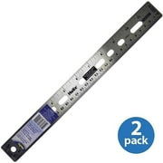 (2 pack) (2 Pack) Helix, HLXX13111, 12" Stainless Steel Ruler, 1 Each, Assorted