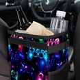 thumbnail image 6 of Game Controller Foldable Mini Car Trash Can with Lid and Leak-Proof Hanging Storage Bag, 6 of 6