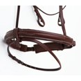 thumbnail image 4 of Challenger Tack Cheval Anglais Cuir Rembourré Équitation Bride Surélevée Réglable 803127CNC, 4 of 5