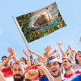 thumbnail image 4 of Poppy Playtime Bandera impresa con temática, regalo perfecto para fanáticos, amigos y familiares, y adecuada para actividades al aire libre e interiores, decoraciones de fiesta.120cm×180cm, 4 of 6