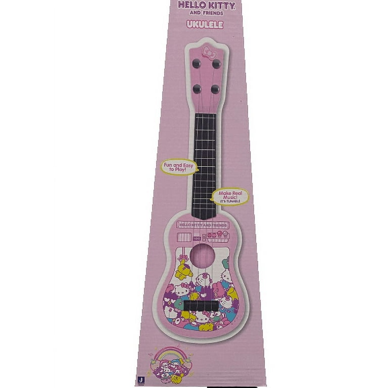 HELLO KITTY AND FRIENDS GUITAR PINK