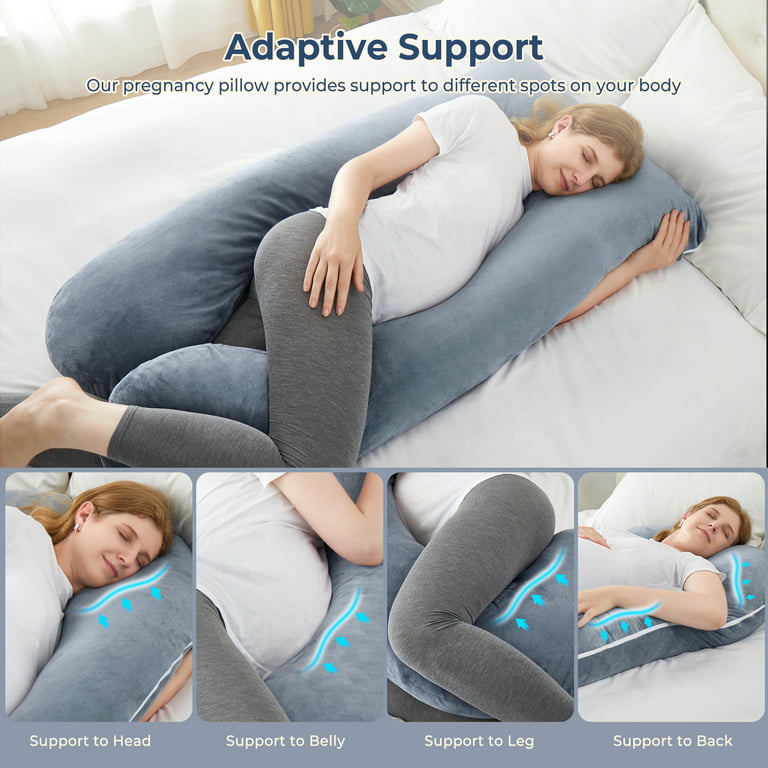 U-Shape Sleeping Support Pillow in 2023  Body support pillow, Support  pillows, U shape