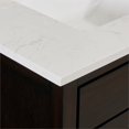 thumbnail image 2 of Altair Design 73 in. Stone effects Vanity Top in Jazz White with White Sink, 2 of 7