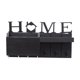 thumbnail image 1 of Soporte para llaves, perchero de pared para llaves, decoración, regalo, organizador de madera con gancho, Negro, 1 of 9