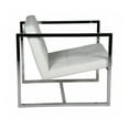 thumbnail image 5 of Whiteline Imports Lisa Faux-leather Accent Chair, 5 of 8