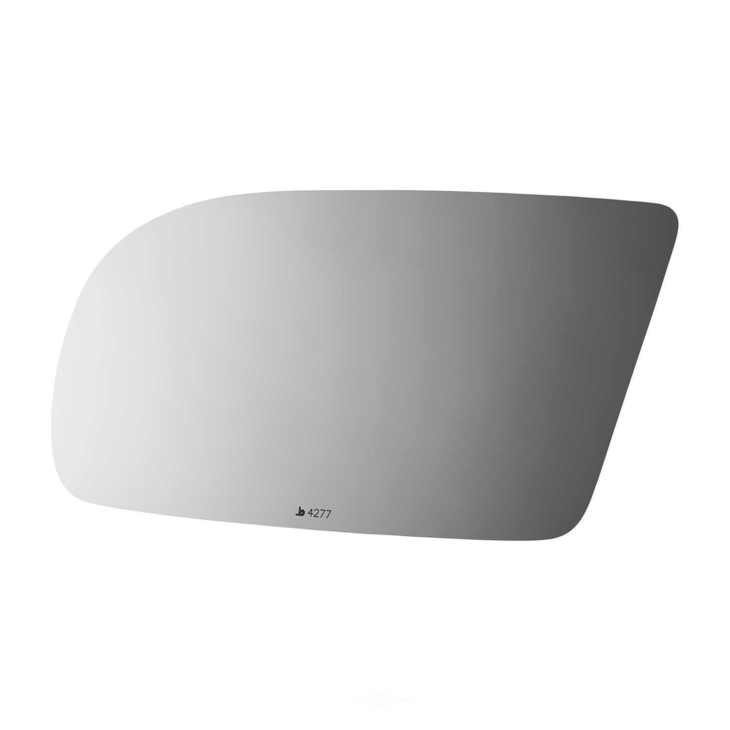 Burco Side View Mirror Replacement Glass - Clear Glass - 4277