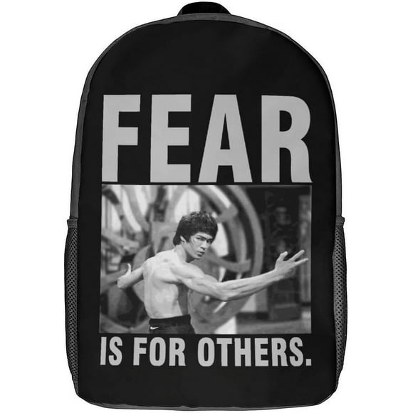 Bruce Lee backpack, student backpack, travel bag, Fun back-to-school gift, large capacity, fashionable,The best gift for starting school, lightweight