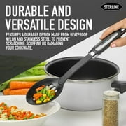 Kitchen Ultimate 26-Piece Kitchen Utensil Set for Culinary Adventures - Stainless Steel and Nylon Cooking Tools for All Ages
