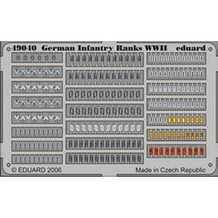 Wwii German Infantry Weapons - 1/48 Aircraft- German Infantry Ranks WWII (Painted)