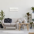 thumbnail image 2 of It's Not Much But It's Home Phrase Inspirational Graphic Art Gallery Wrapped Canvas Print Wall Art, 2 of 7