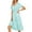 J-Green, variant on Kcodviy Dress for Women Floral Womens Casual Dresses O Neck Ruffle Hem Womens Wrap Dress Summer Spaghetti Strap Sleeveless Short Business Dress with Pockets Dress Beach Dress