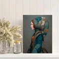 thumbnail image 2 of Vintage Woman Portrait Canvas Print Wall Art for Living Room Bedroom Office Hotel Cafe, 2 of 8