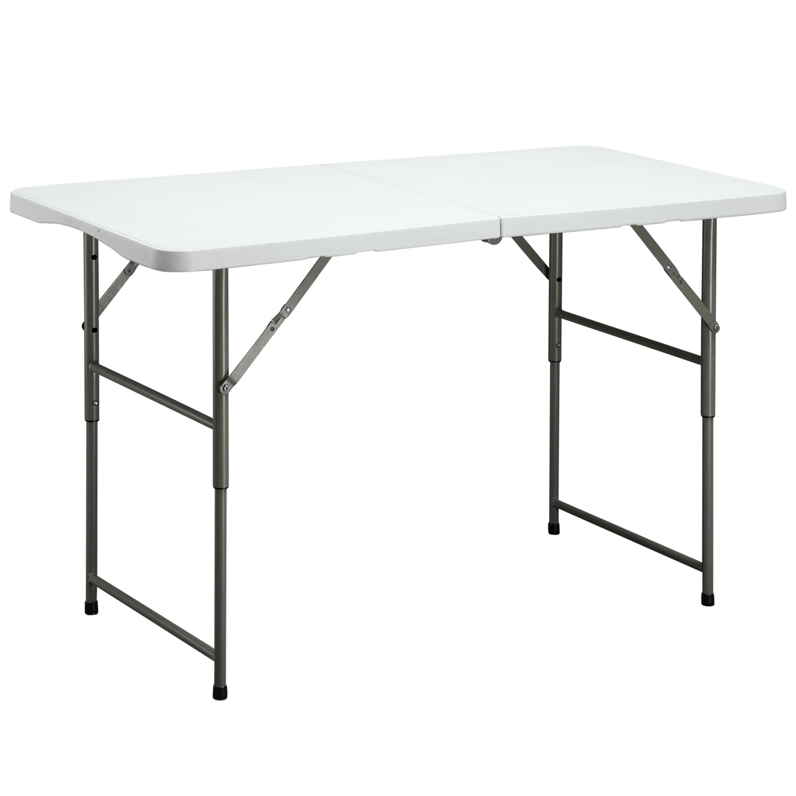 HollyHOME 31.50" Height Adjustable Folding Table