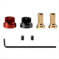 thumbnail image 1 of Conjunto de Conectores Banana de 4 mm con Disipador de de Metal de Carcasa Sin Soldadura para Batería de Lipo RC, Dron, Avión, Modelo de Automóvil, Herramientas de 4 mm, 1 of 5
