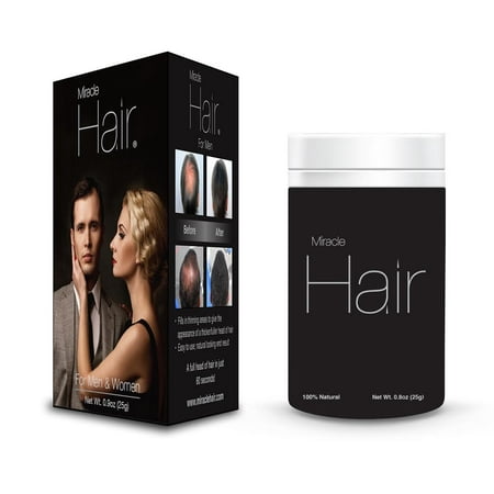 Miracle Hair 75-day Supply BLACK (25g)