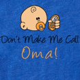thumbnail image 2 of CafePress - Dont Make Me Call Oma! - Cute Infant Baby Football Bodysuit, 2 of 3