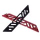 thumbnail image 2 of Pedal lateral de sendero lateral del chasis de barra de Metal para Traxxas 1/5 x-maxx, rojo, 2 of 5