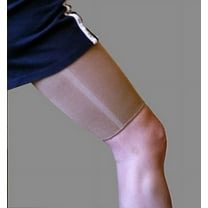 Compression Thigh Support/Hamstring Brace (X-Large Beige)