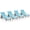 Aqua, variant on Harbweb Outdoor Chaise Lounge Chair Set of 2, 5-Position Adjustable Sun Tanning Chair with Pillow, Aluminum Patio Lounge Chair with Wheels & Armrests for Garden, Beach, Patio, Pool, Black