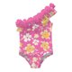thumbnail image 5 of Odeerbi 1-5 Años Niñas Traje de Baño de Una Sola Pieza Hawaiano de Un Hombro Traje de Baño de Playa Seco Rápido Traje de Baño de Verano, 5 of 9
