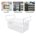 thumbnail image 4 of 2Pcs Freezer Wire Basket, Large Capacity Easy Grip Handles Multi Purpose Steel Organizer Bins For Kitchen Closets, 4 of 8
