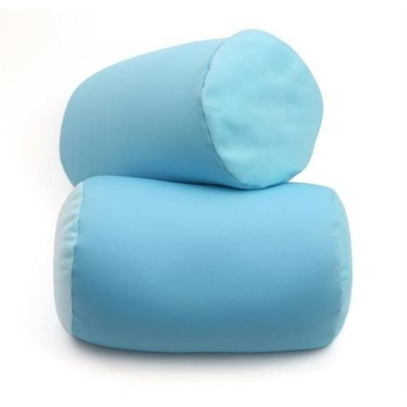 Microbead Roll Mooshi Bolster Squish- Light Blue - Microbead roll Mooshi Bolster Squish