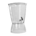 thumbnail image 2 of Dispensador de bebidas frías, jarra de jugo con soporte, contenedor de jugo helado para encimera de 2,7 galones/10L, dispensador de bebidas con espiga, 2 of 9