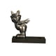 thumbnail image 1 of Soporte de vino en forma de perro Escultura Soporte de vino Soporte de almacenamiento de vino Estante para decoración de escritorio de hotel Argén Macarena Botellero de vino, 1 of 8