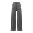 thumbnail image 4 of successthop Velour Sweatsuits 2PCS Sets Womens Long Sleeve Crewneck Tops and Pant Casual Tracksuit with Pockets, 4 of 9