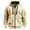 #277-Beige, variant on Men's Hooded Zip-Up Sweatshirt with Arm Pocket Casual Fashion Pullover Jacket