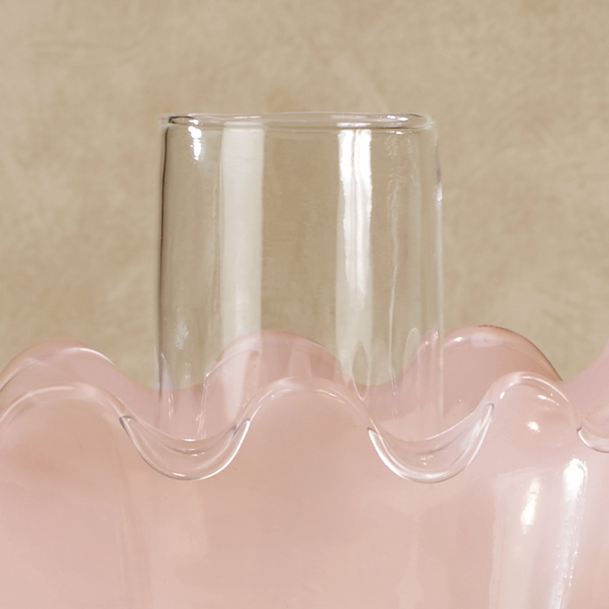 Mindy Hobnail Glass Table Lamp - Pink Shade - Handcrafted Globe - Blown by Hand - Hurricane Chimney Style - Victorian Lamps for Desk, Bedroom, Living Room - 20.5 Inches High