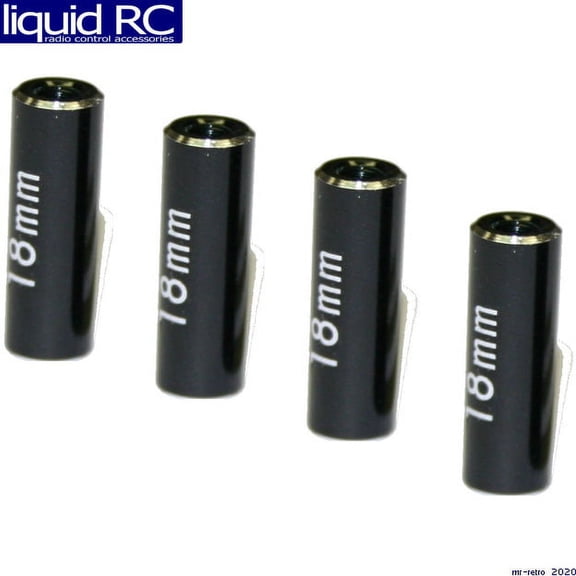 Hot Racing Aluminum Standoff Post Link 6x18mm w/ M3Threads4 HRARCL61801 Electric Car/Truck Option Parts