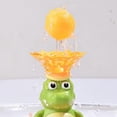 thumbnail image 3 of Baño de bebé Juguetes de bañera Aerosol de agua eléctrico Cocodrilo flotante Juguetes de ducha para niños Amigos de baño Juguetes de bañera infantil 10x10x10cm (sin batería) Feliz Sencillez, 3 of 5