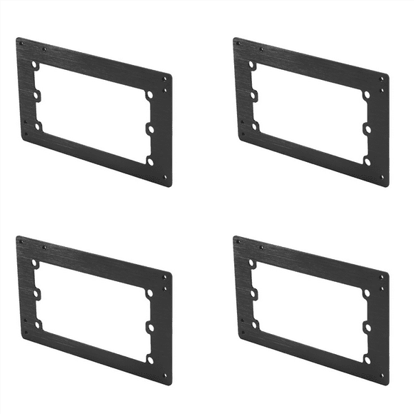 4X Power Supply Baffle SFX to ATX Power Supply Adapter SFX to ATX PSU Converter Conversion Frame with 16 Screws, Black