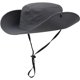 thumbnail image 4 of Sombrero de verano para mujer, sombrero de playa de ala ancha, sombrero de protección UV para exteriores, sombrero plegable de malla fresca con cola de caballo, 4 of 5