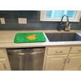 thumbnail image 3 of Butterfly Orange on Green Dish Drying Mat, 3 of 7