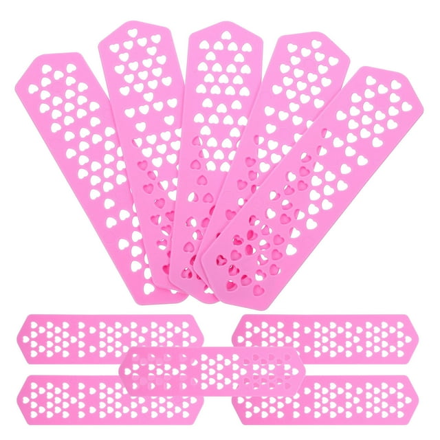 OUNONA 10Pcs Antitrace Effect Perm Rod Set Hair Perm Rollers For Professional Hairdressers