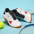 thumbnail image 3 of Lightweight Training Badminton Shoes Girls Tennis Shoes Women Court Shoes for Pickleball Sturdy Squash Shoes Sneaker, 3 of 6