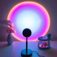 thumbnail image 1 of Sunset Lamp Projector, Sunset Light, LED Lamp Projection Night Light, 180 Degree Rotated Adjustable, Modern Floor Stand Light & USB Charging, Photography/Selfie/Home/Living Room/Bedroom Decor, 1 of 6
